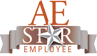 Auxiliary Enterprises Star Employee Logo