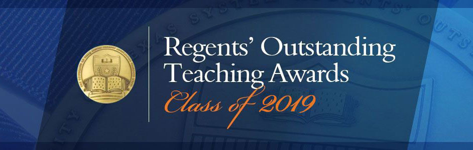 UT System Regents Award graphic