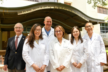 The division of cardiovascular medicine, and the Department of Anesthesiology, Critical Care and Pain Medicine at McGovern Medical School collaborated to find the role of oxygen in cardiovascular disease treatment. (Photo by UTHealth Houston)