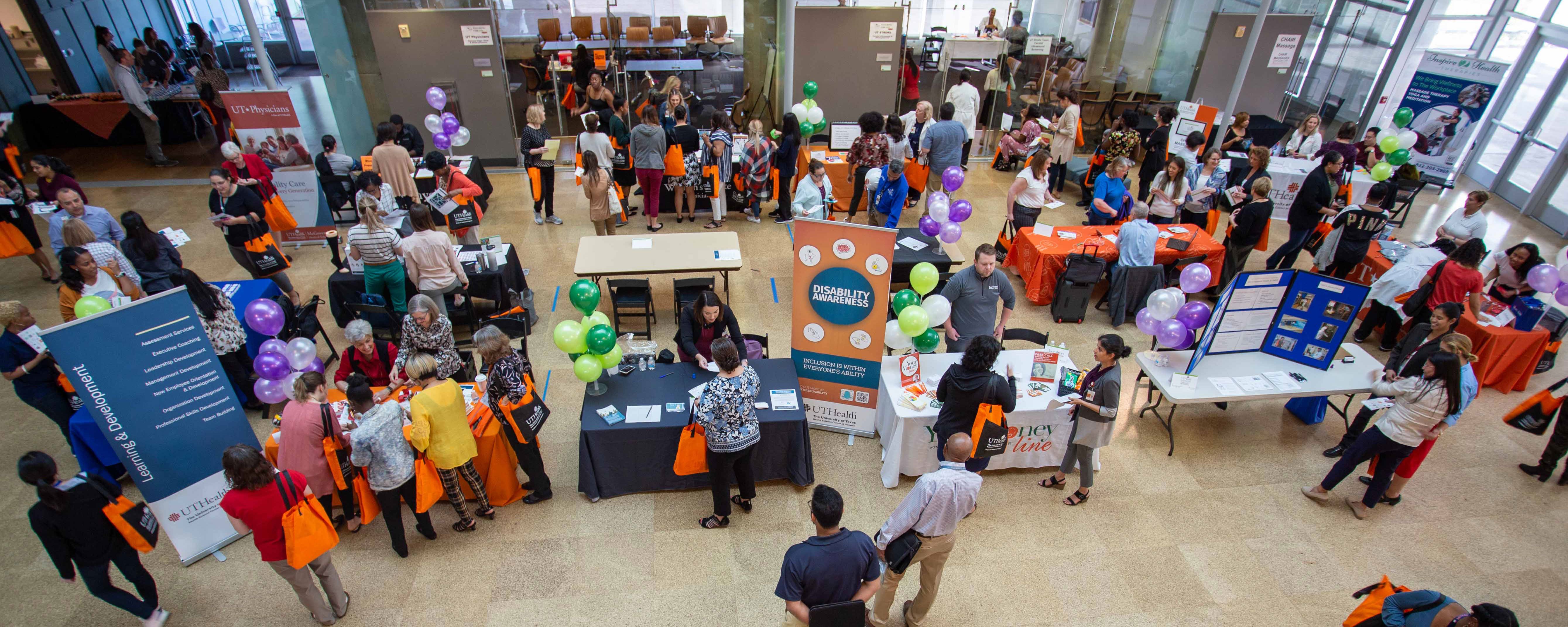 UTHealth Well-Being Fair showcased the six elements of health