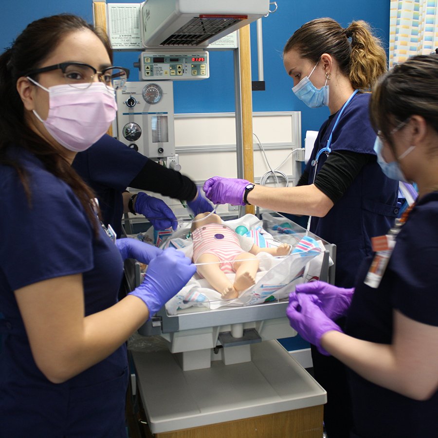BSN nurses learn neonatal resuscitation skills