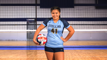 Competitive volleyball is a favorite activity for 12-year-old Gizelle Rodriguez, who suffered a hard concussion during warmups, forcing her to take a few needed months off for restorative physical therapy and healing. (Photo provided by family)