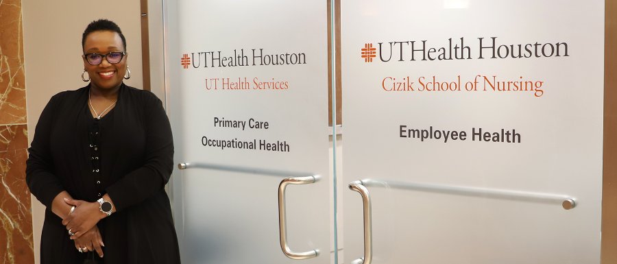 Dr. Joy Harrison at UT Health Services clinic