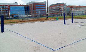 2 Outdoor Sand Volleyball Courts (Volleyballs available to check out)