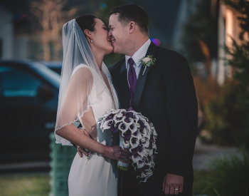 Phoebe Dow tied the knot with Travis Keeter in December 2020 – 15 years after she suffered a PFO-associated stroke and participated in a life-saving trial at UTHealth Houston. (Photo courtesy of Phoebe Dow)