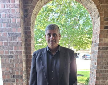 Thanks to the clinical trial led by Nirav Thosani, MD, Demetrios Stroubakis, 55, is back to working as an engineer and spending time with his wife and kids. (Photo courtesy of Demetrios Stroubakis)