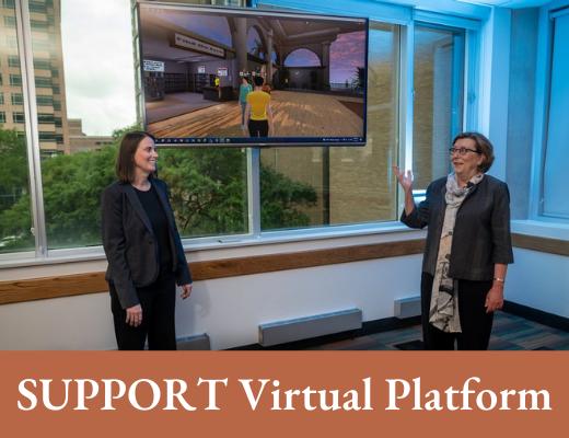 Study explores virtual environment for social support and connections for stroke survivors, caregivers
