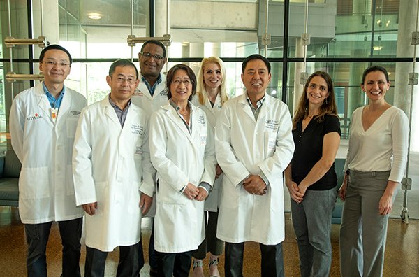 Photo of CPRIT grant winners. (Photo by Dwight Andrews/ McGovern Medical School)