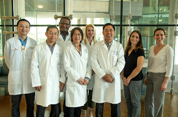 Photo of CPRIT grant winners. (Photo by Dwight Andrews/ McGovern Medical School)