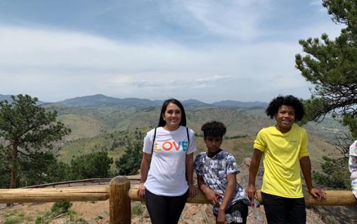 Andrea Arismendez enjoys spending time with her two sons, now that she has fully recovered from the stroke she suffered earlier this year. (Photo courtesy of Andrea Arismendez)