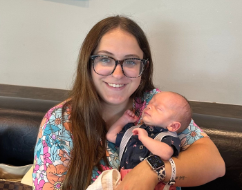 As a new young mom, Camryn Masera learned she had to ask for help. (Photo provided by family)