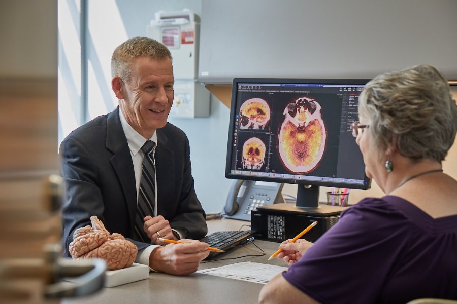 A team of researchers including Paul E. Schulz, MD, found that flu vaccination was associated with a reduced risk for Alzheimer's disease over a four-year period. (Photo by UTHealth Houston)