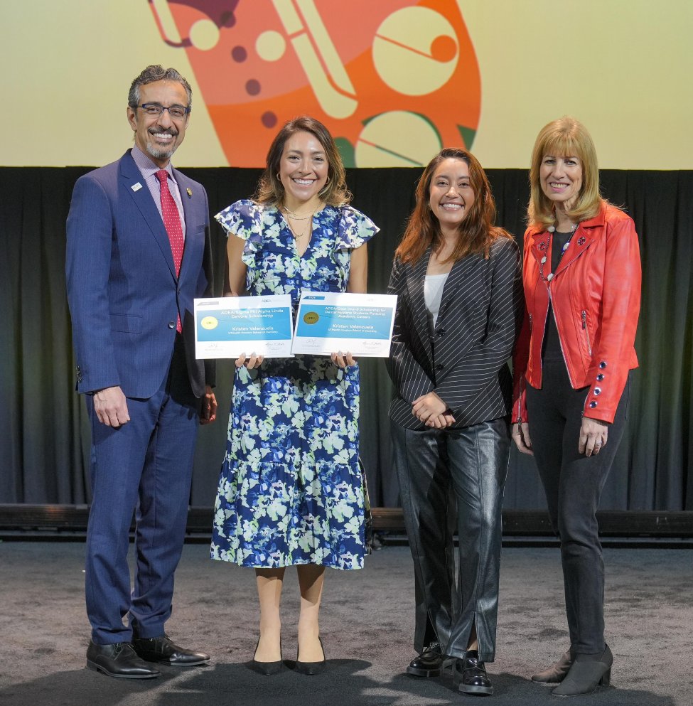 Kirsten Valenzuela, RDH, BSDH, was named the recipient of two scholarship awards from the American Dental Education Association. (Photo courtesy of ADEA)
