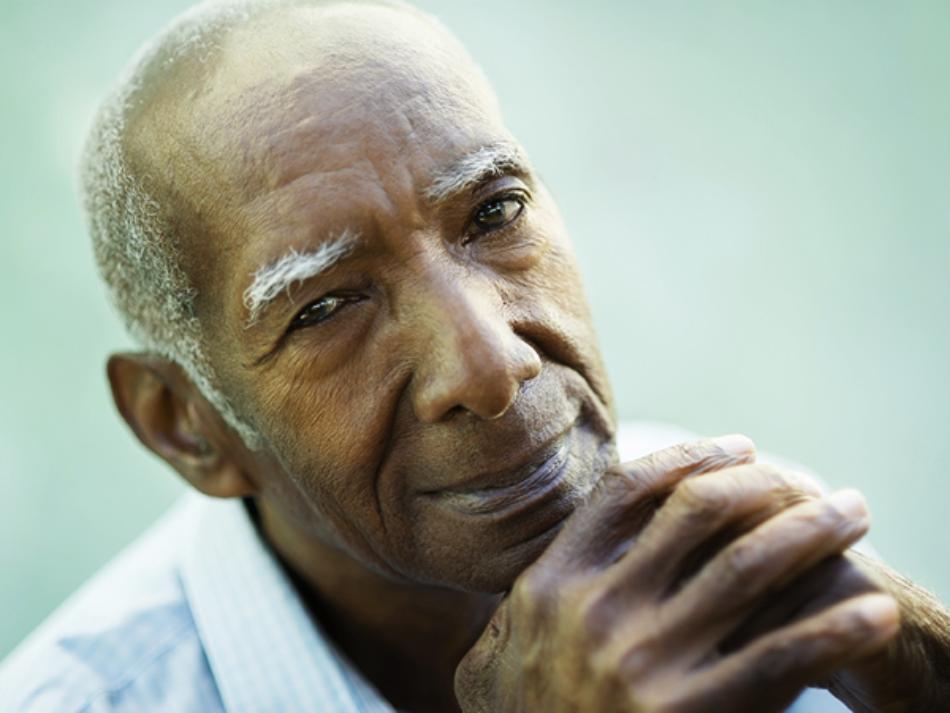 Portrait of an Aging African-American Man