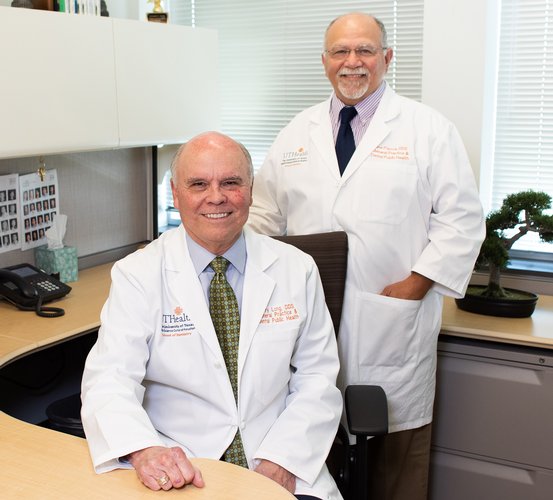 Drs. S. Jerry Long and Joe M. Piazza, co-directors of PACE Practice Consulting, pose for a picture.