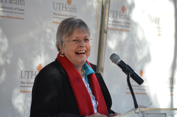Photo of Kathrine G. McGovern—who helped to transform UTHealth Houston into what it is today—passed away on Dec. 1. (Photo by UTHealth Houston)