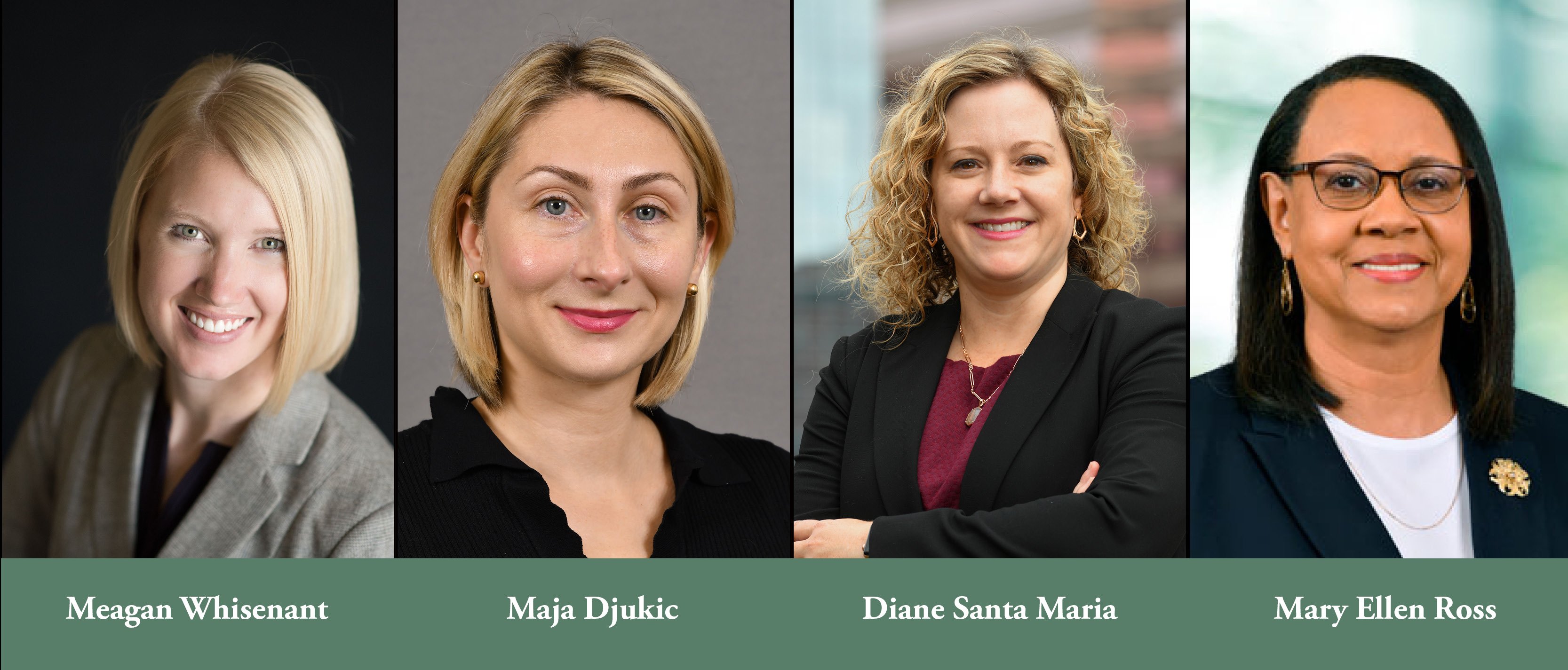 Drs. Meagan Whisenant, Maja Djukic, Diane Santa Maria, Mary Ross