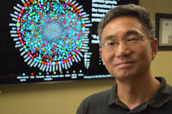 Zhongming Zhao, PhD, chair and director of the Center for Precision Health at McWilliams School of Biomedical Informatics. (Photo by UTHealth Houston)