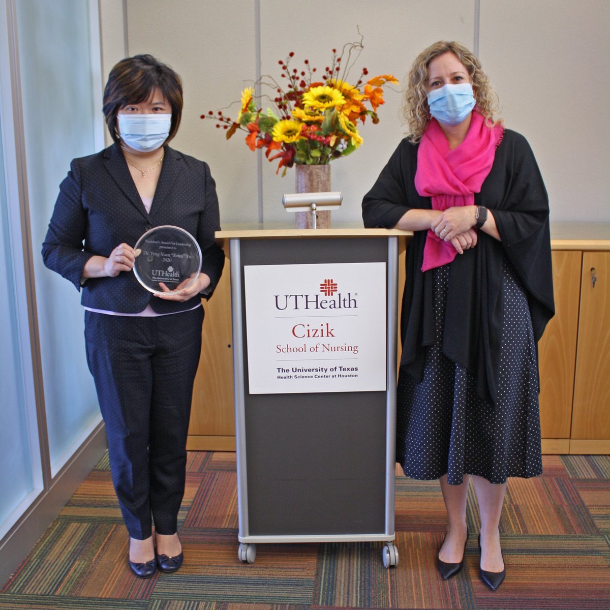 Dr. Erica Yu and Dr. Diane Santa Maria