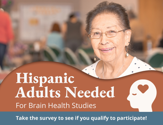 Hispanic Adults Needed For Brain Health Studies Take The Survey To See If You Qualify
