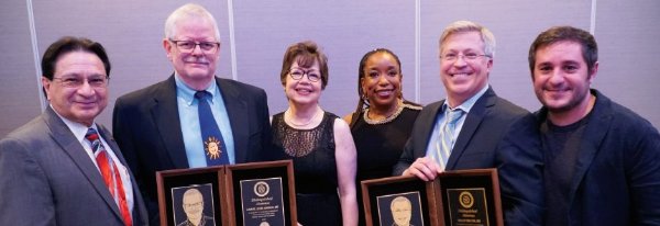 Melton, Arnold honored with the distinguished Alumnus Award
