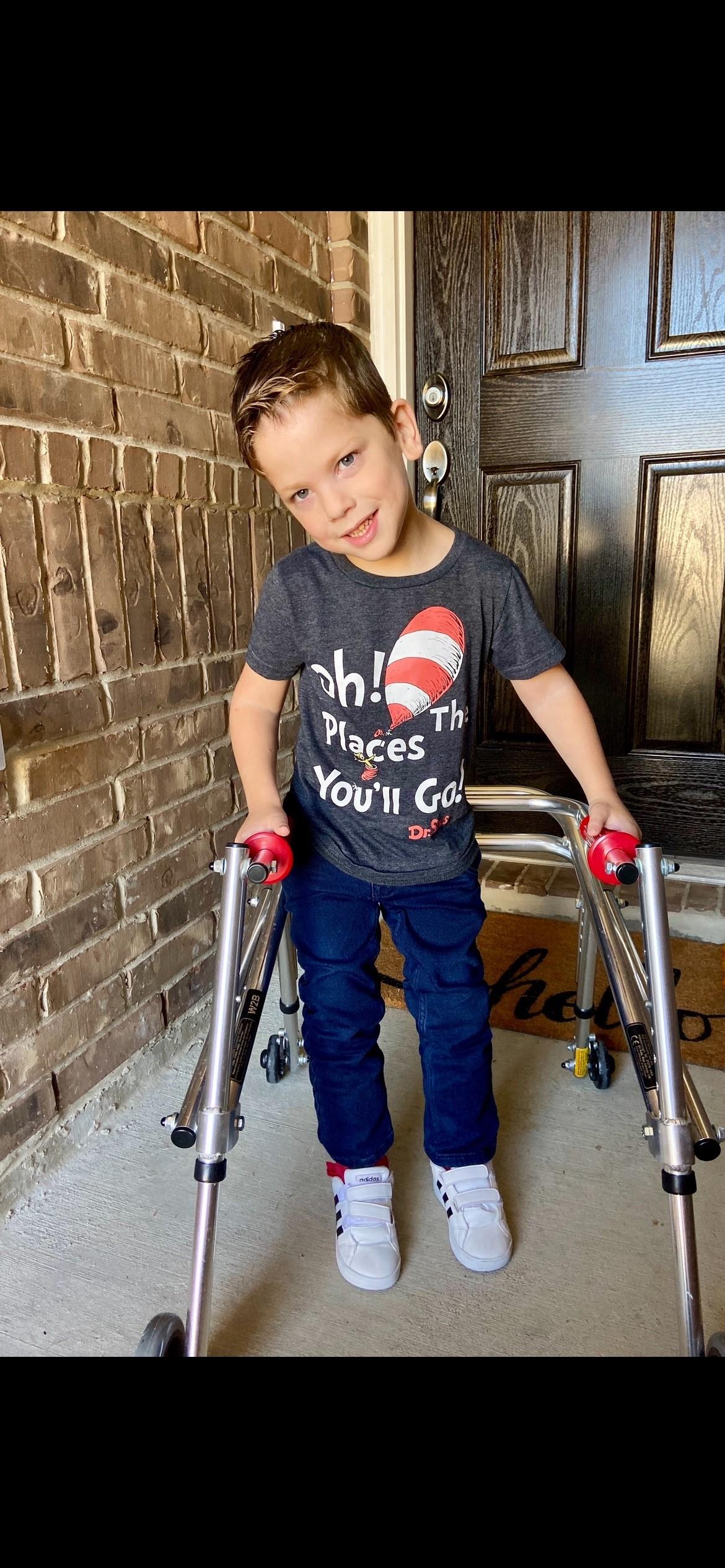 Mickey Wright after surgery. (Photo provided by Sherrie Fernandez-Wright)