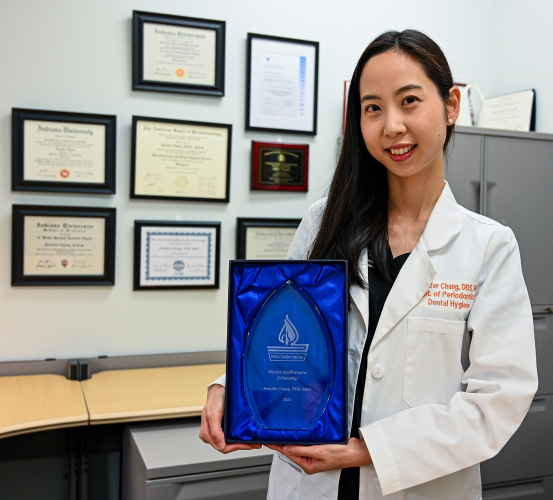 Chang awarded AAP Foundation’s Nevins Fellowship UTHealth School of Dentistry