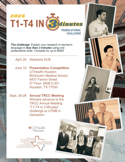 T1-T4 in 3 Minutes Translational Challenge