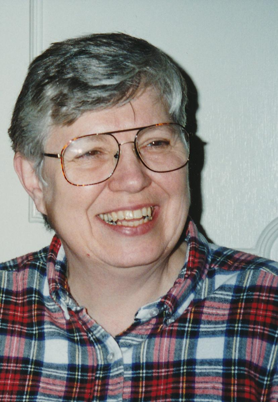 A color portrait of Judith (Kay) Dunn from 1994