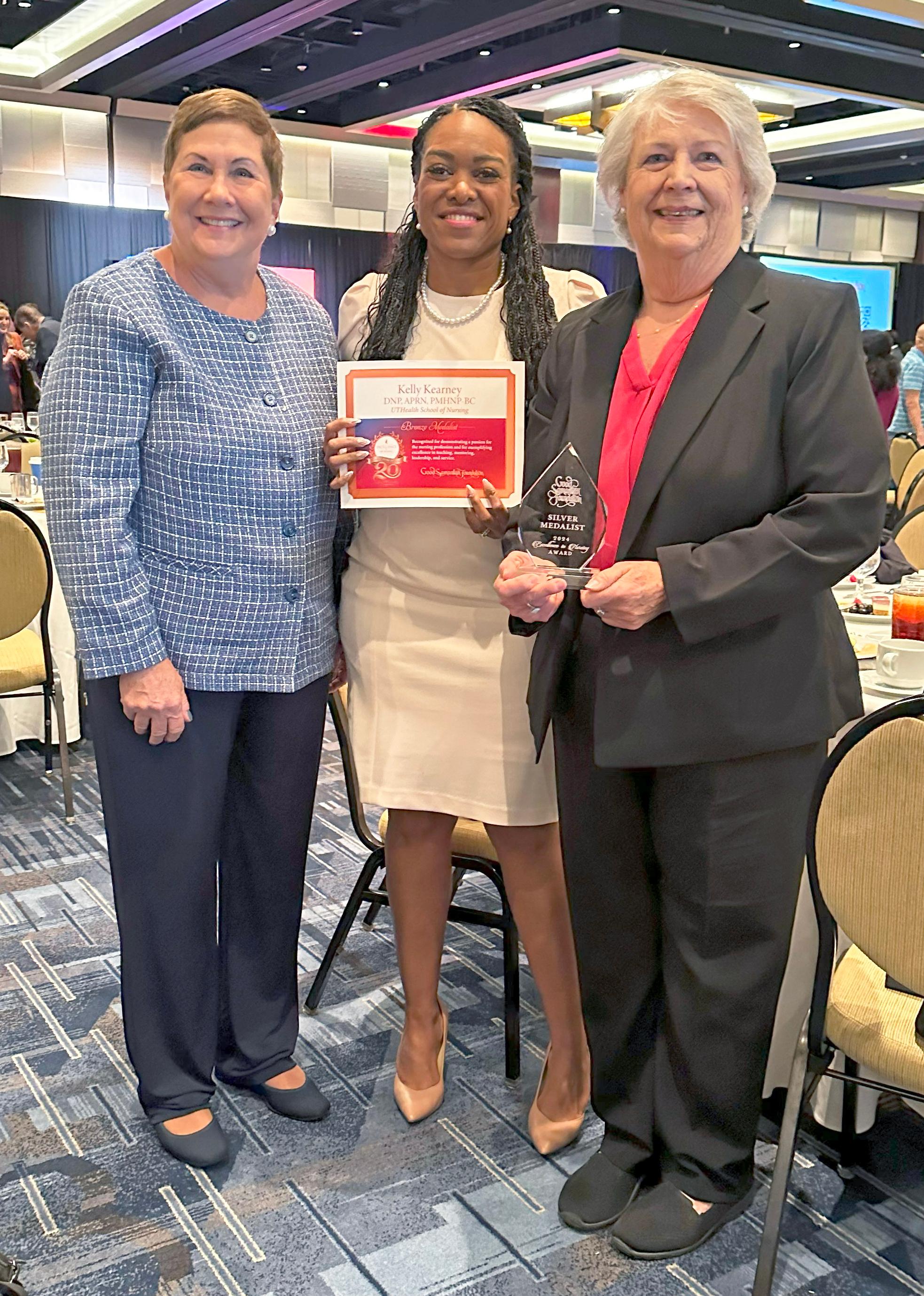 Susan Ruppert, Kelley Kearney, and Linda Cole