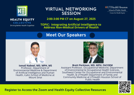 Integrating AI to address NMDOH - Virtual Networking Session