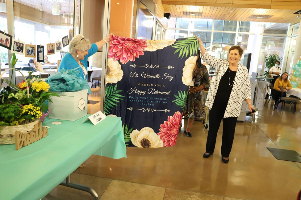 Fay retires after 42 years of service at Cizik School of Nursing