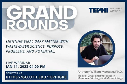 TEPHI Grand Rounds: Lighting Viral Dark Matter with Wastewater Science: Purpose, Problems, and Potential
