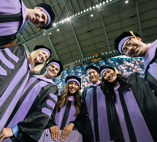 Classes of 2022 recognized in joint commencement ceremony News and Media About UTHealth