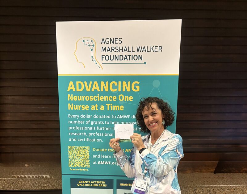 Fiona Smith, recipient of the 2026 AMWF Research Grant for her work in stroke care and Latino health.
